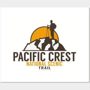 PACIFIC CREST TRAIL HIKING Posters and Art